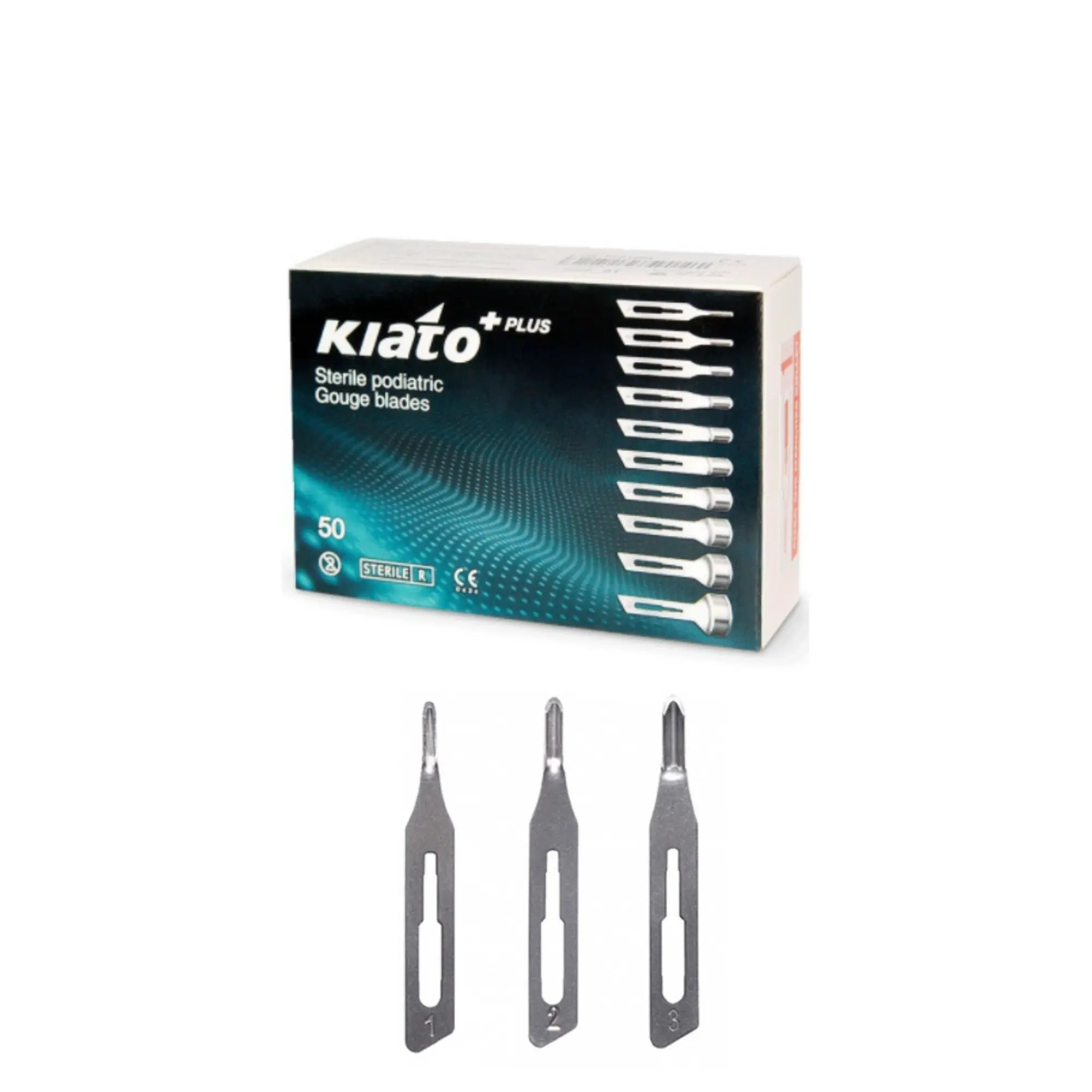 50 sterile gouge blades - Kiato + Diamond