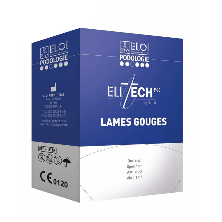 500 lames de gouges N°3 - Elitech by Eloi Eloi Podologie 