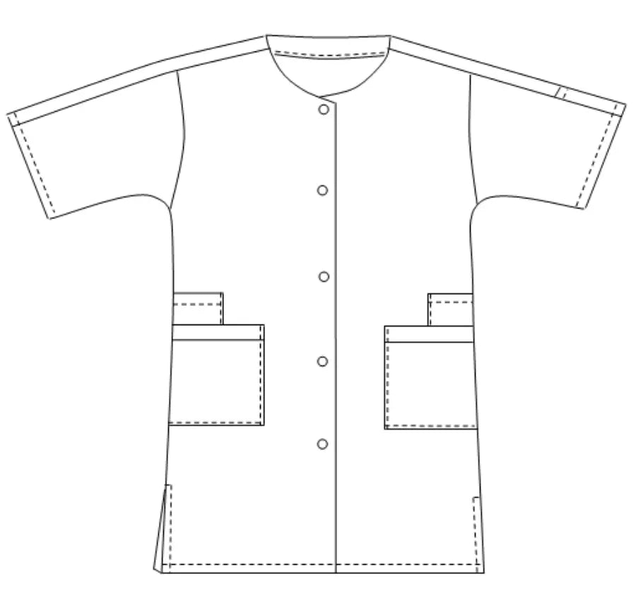 Aglaé - Blouse 7/8 - Manches courtes - Femme - 95 cm My Blouse 