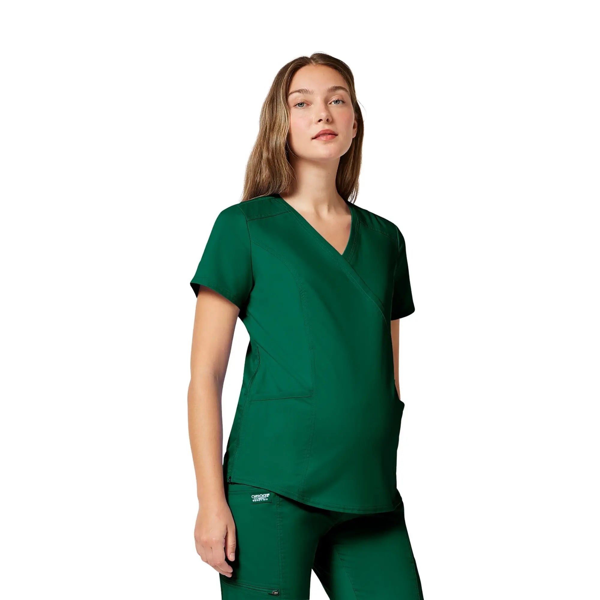 Ajaccio - Tunique maternité - Femme enceinte - Cache-cœur - Cherokee Cherokee Authentic Workwear 