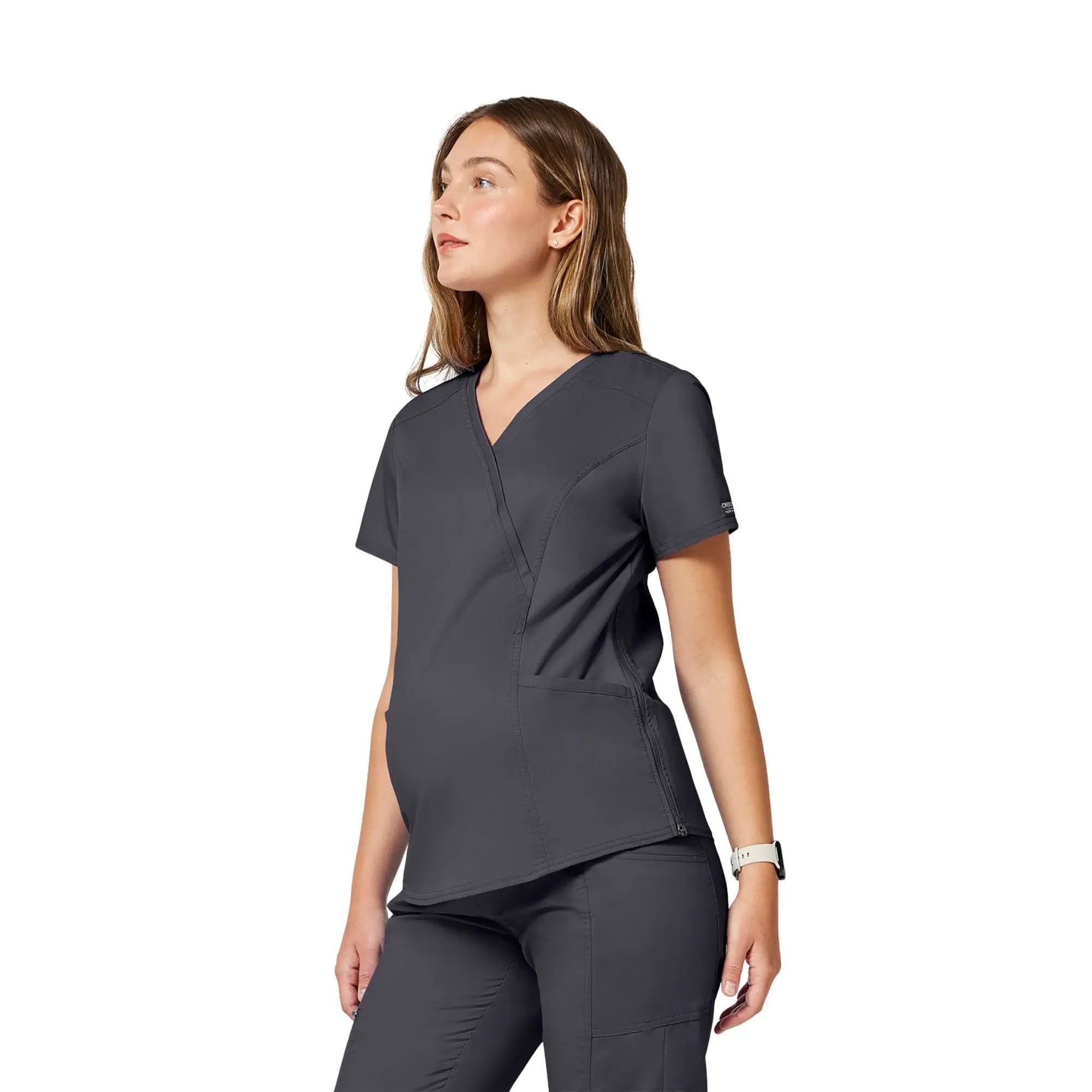Ajaccio - Tunique maternité - Femme enceinte - Cache-cœur - Cherokee Cherokee Authentic Workwear 