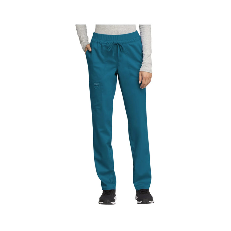 Angers - Pantalon avec cordon de serrage - femme - Cherokee Cherokee Authentic Workwear  Bleu-Canard-XXXL