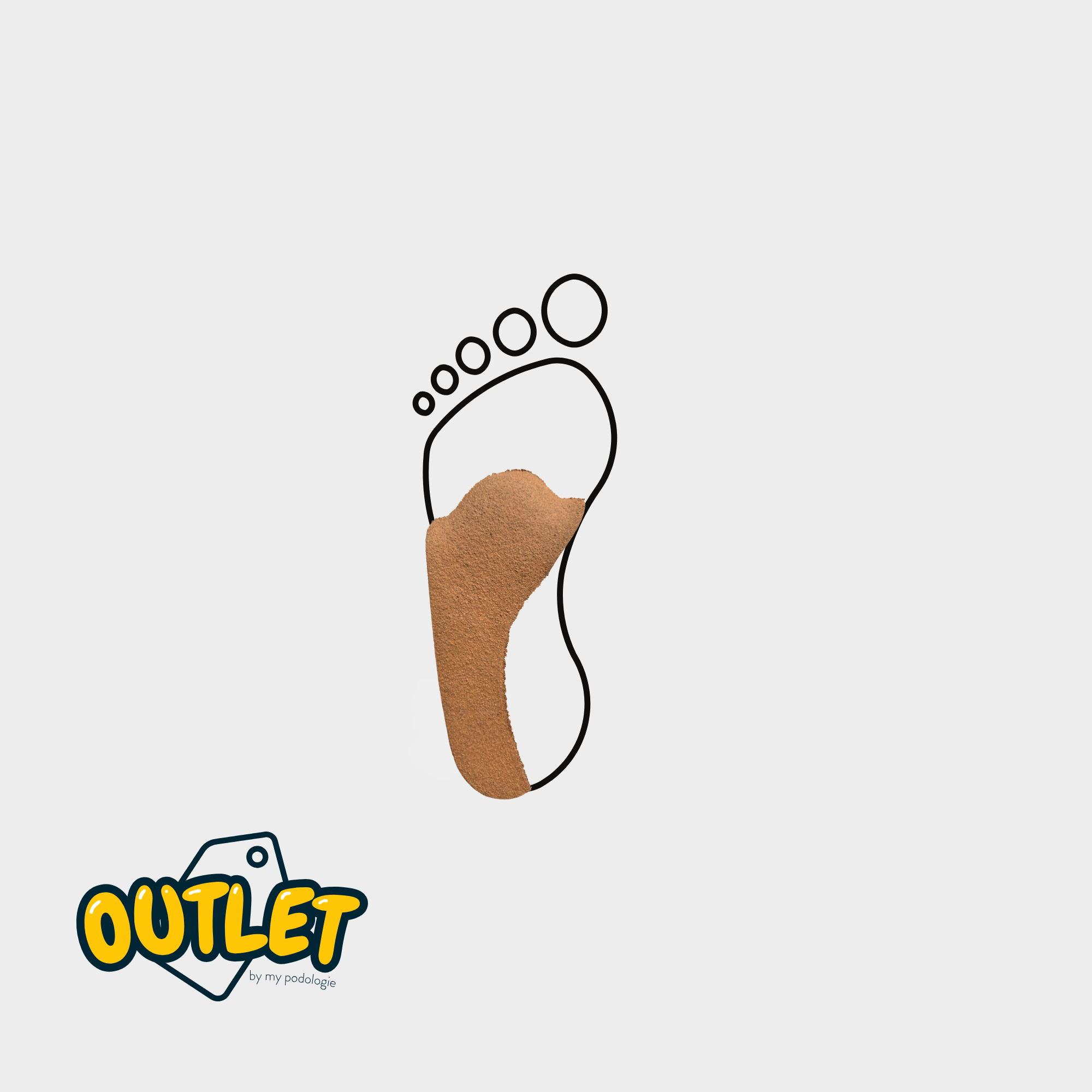 Bande Pronatrice Totale - Liège Latex - taille 5/6 // Fin de série My Podologie 