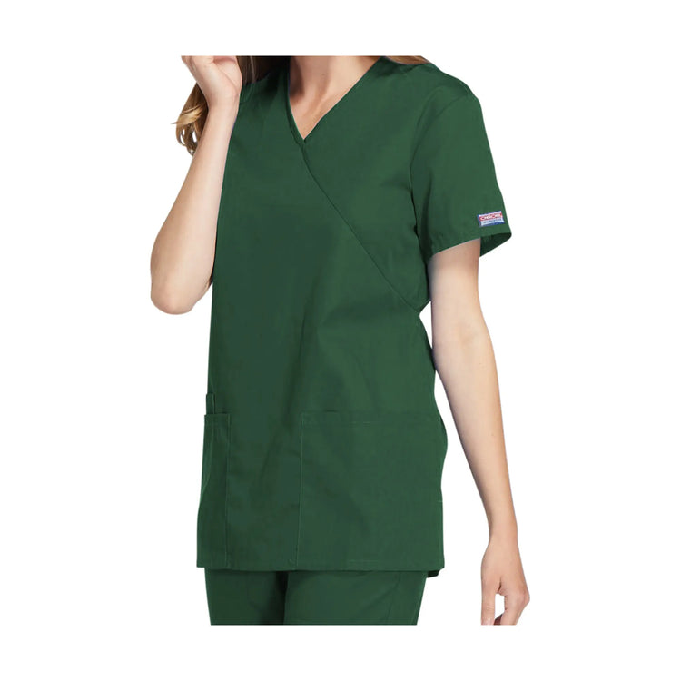 Bayonne - Tunique médicale - Effet cache-coeur  - Manches courtes - Femme - 72 cm - Cherokee Cherokee Authentic Workwear 
