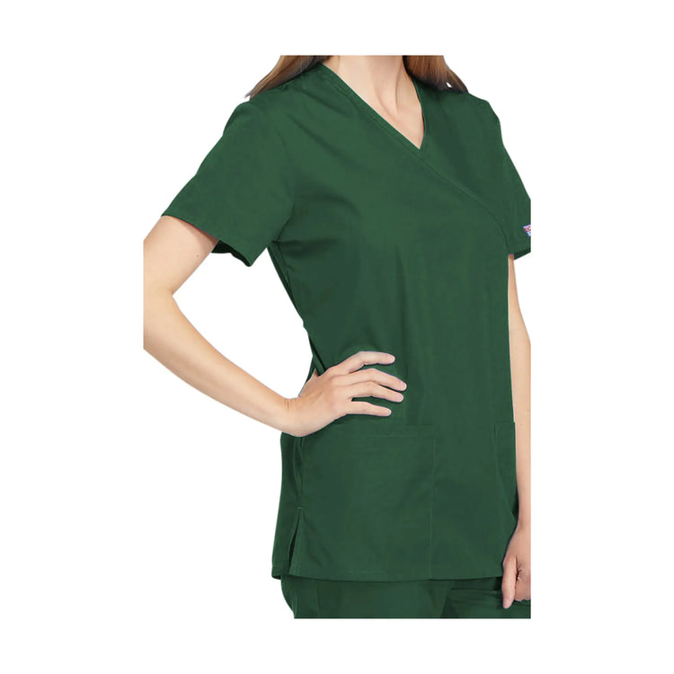 Bayonne - Tunique médicale - Effet cache-coeur  - Manches courtes - Femme - 72 cm - Cherokee Cherokee Authentic Workwear 