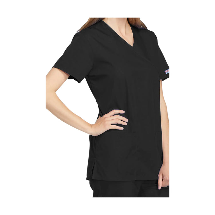 Bayonne - Tunique médicale - Effet cache-coeur  - Manches courtes - Femme - 72 cm - Cherokee Cherokee Authentic Workwear 