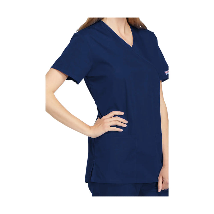 Bayonne - Tunique médicale - Effet cache-coeur  - Manches courtes - Femme - 72 cm - Cherokee Cherokee Authentic Workwear 