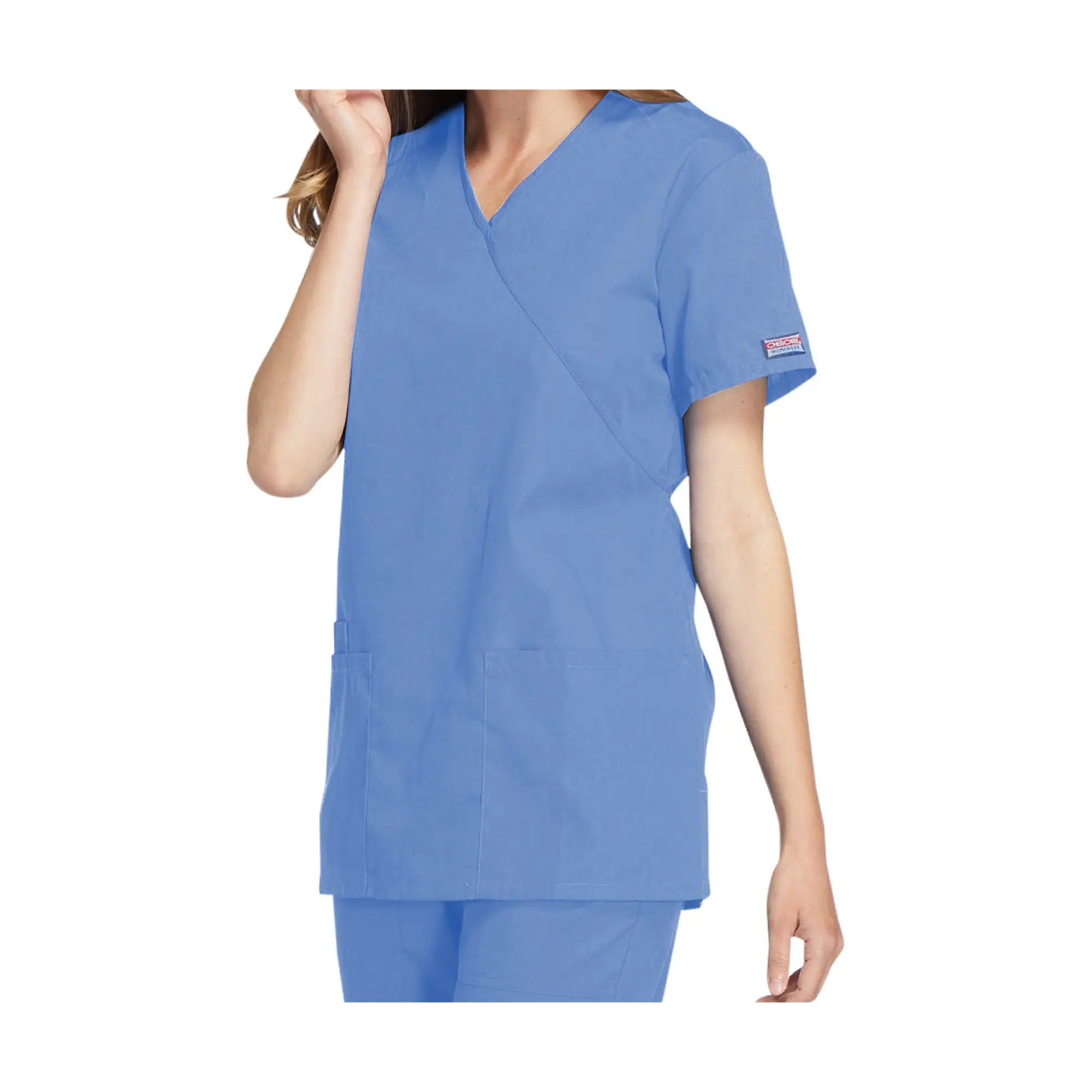 Bayonne - Tunique médicale - Effet cache-coeur  - Manches courtes - Femme - 72 cm - Cherokee Cherokee Authentic Workwear 
