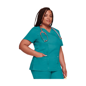 Béziers - Tunique cache-cœur col V - Femme - Cherokee - Couleur 1 Cherokee Authentic Workwear 