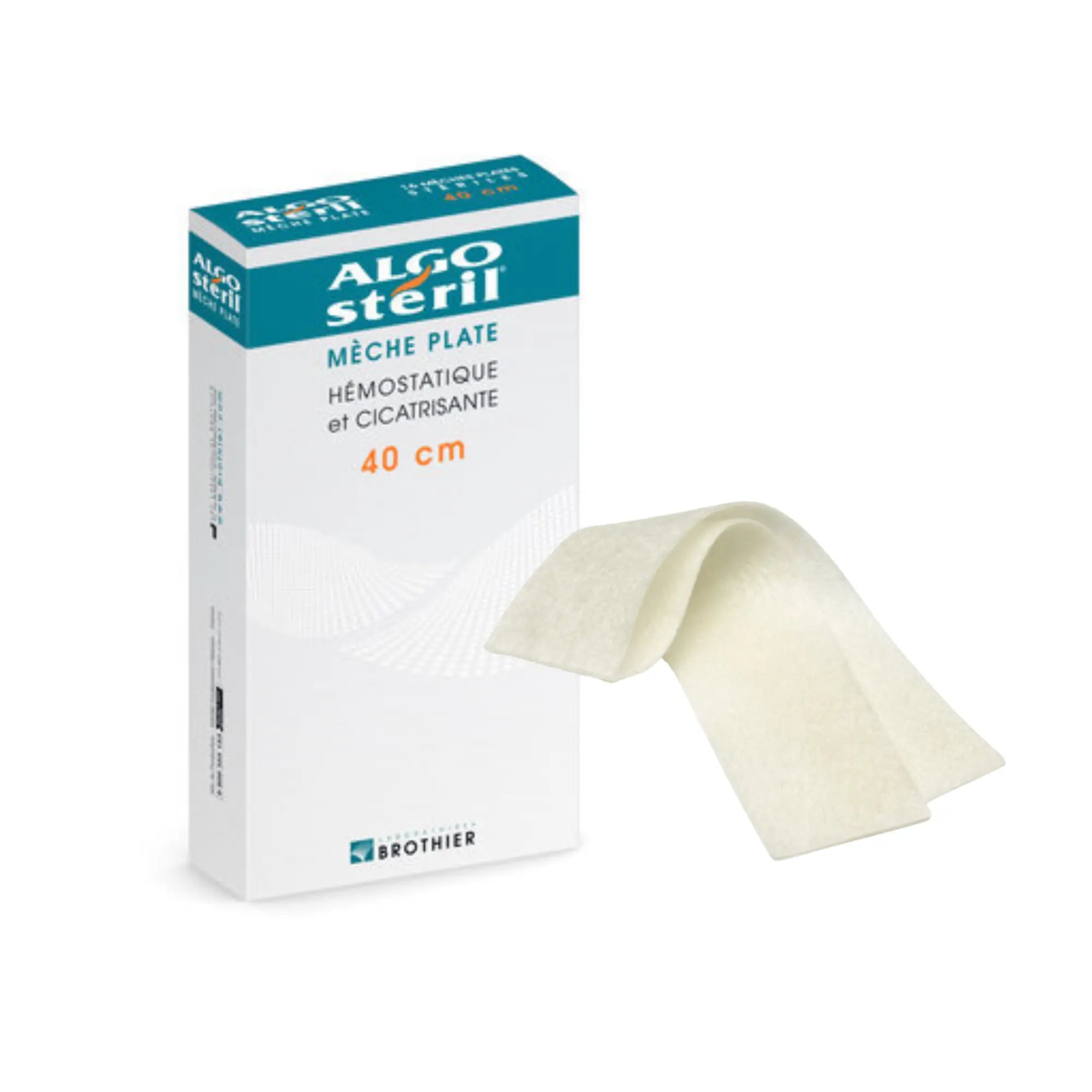 Boîte de 16 mèches Algostéril - 5x40 cm - Laboratoires Brothier Algosteril 