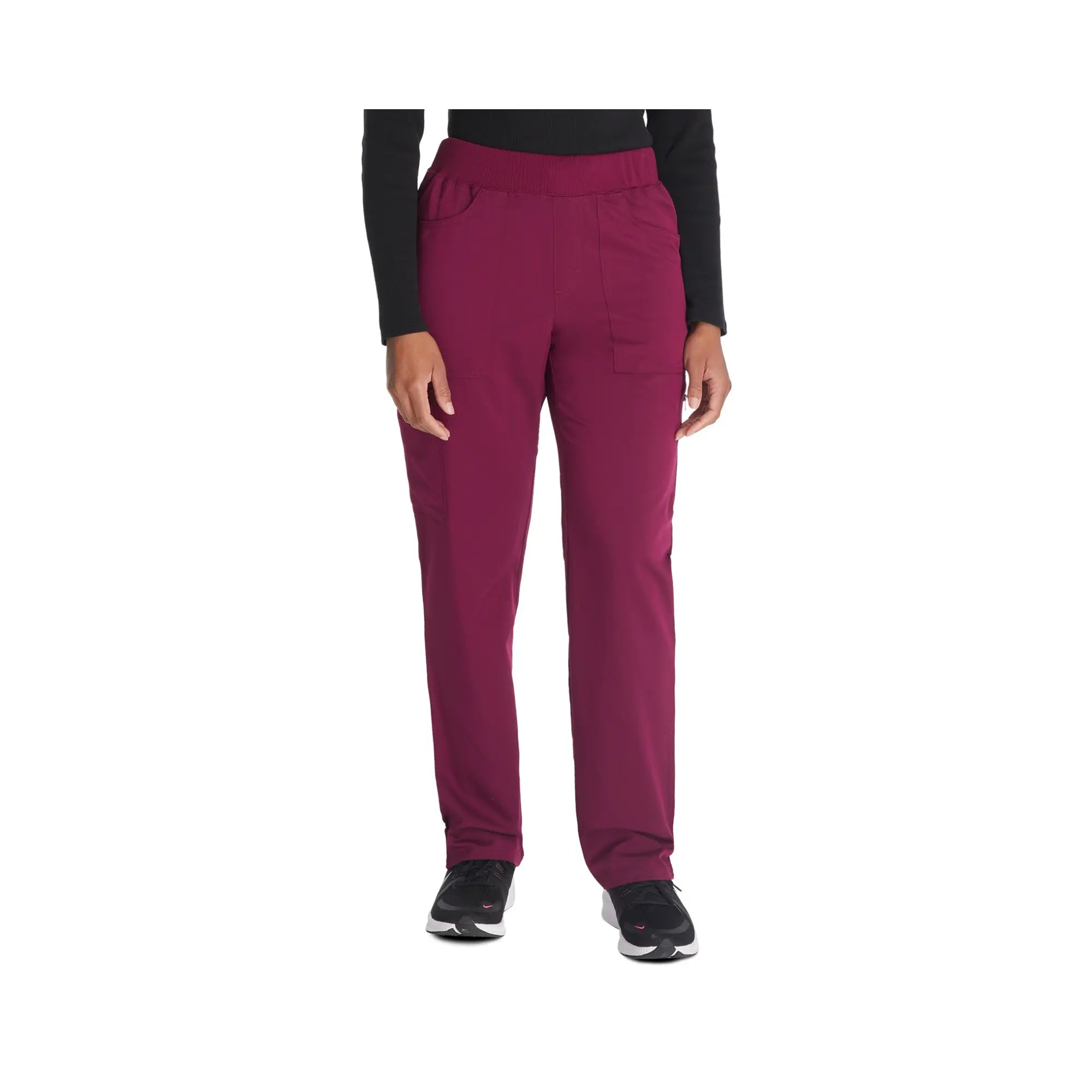 Brest - Pantalon slim - Taille moyenne - Femme - Dickies Dickies  Bordeaux-XXXL