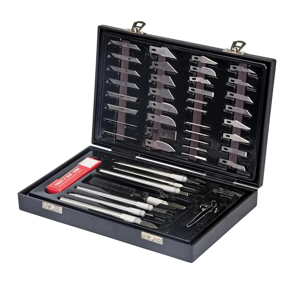 Coffret de scalpels - 51 pièces - Silverline Silverline 