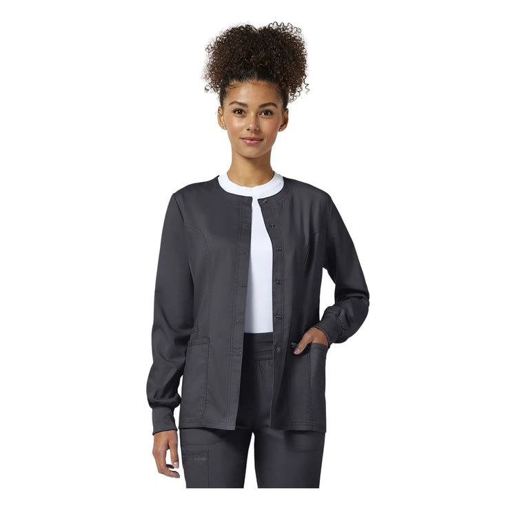 Compiègne - Veste médicale à boutons-pression - Femme - Cherokee Cherokee Authentic Workwear 