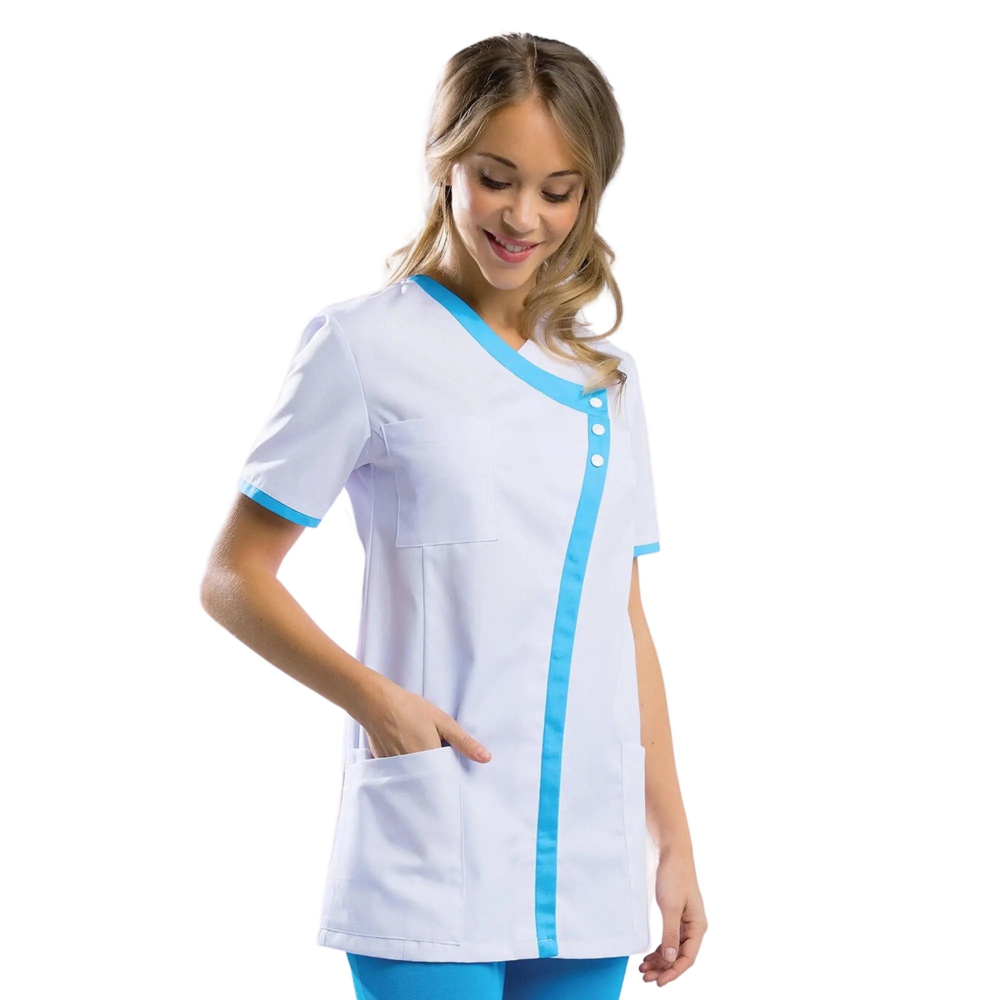 Elodie - Tunique - Manches courtes - Femme - 75 cm