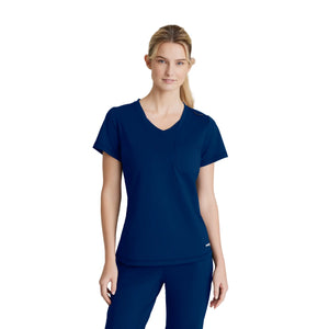 Elyra - Tunique col rond - Femme - Skechers Slip-ins SKECHERS SLIP-INS KNITS  Bleu Marine / XL