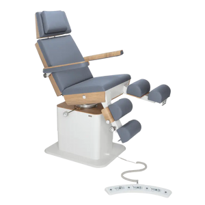 Fauteuil de pédicurie - MOON - Relevage électrique - Filaire - Ruck My Podologie  Océan-5-moteurs-Chêne