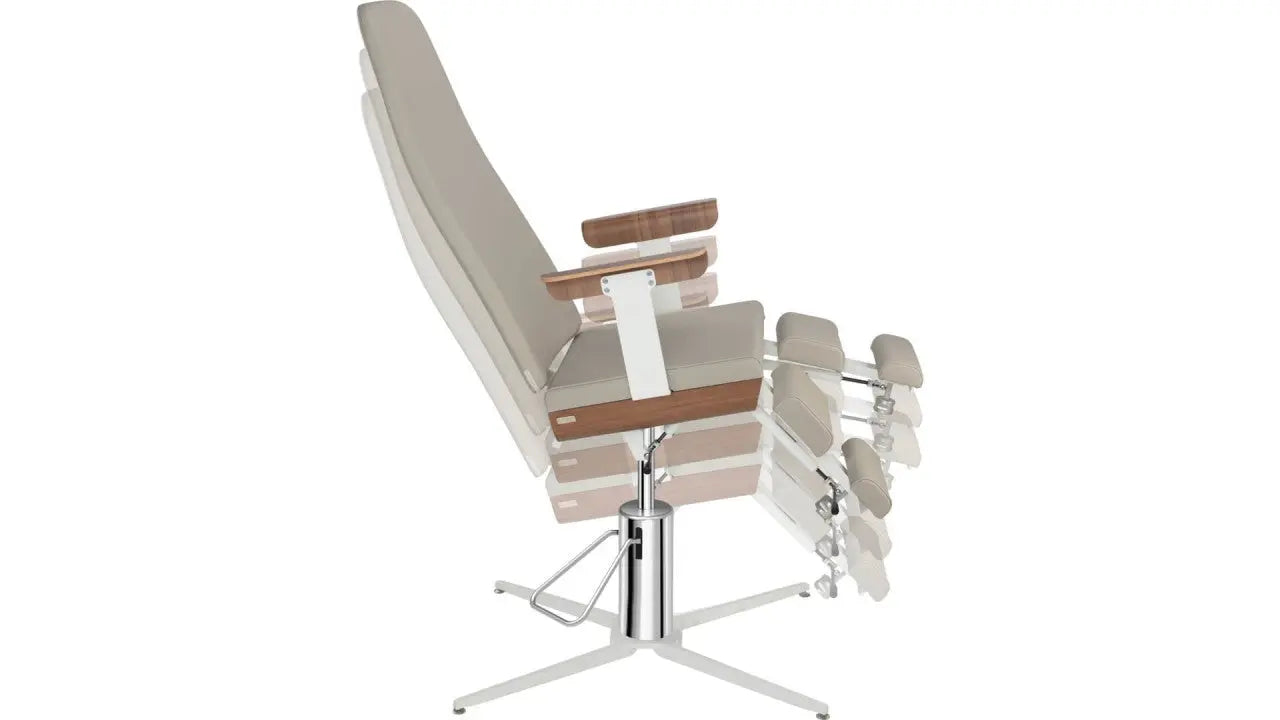 Fauteuil de pédicurie -  SINA - Relevage hydraulique - Ruck - My Podologie