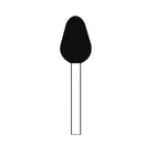 Bur 45013205 Diamond - Orthoplasties - Coarse grain - 2.35 mm