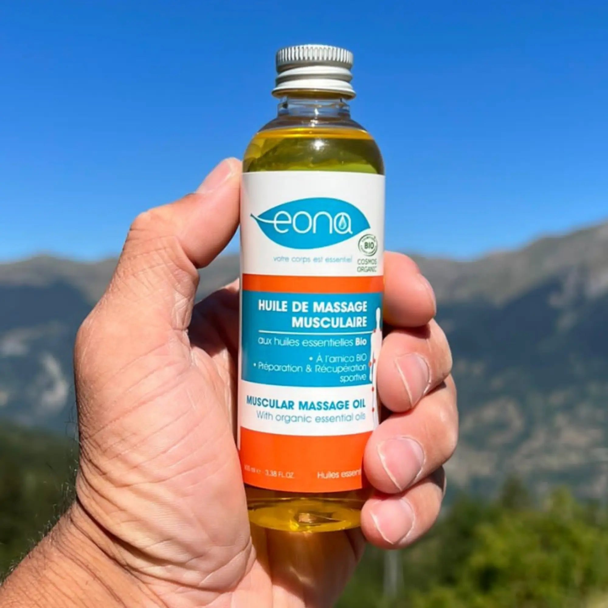 Huile de massage - Musculaire - Bio - Eona - My Podologie