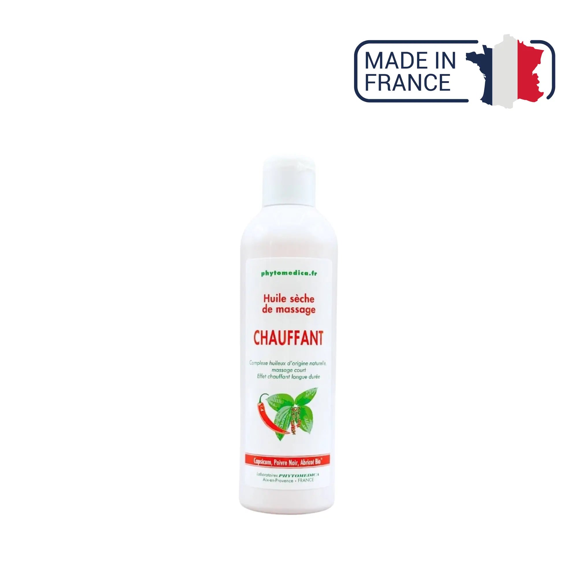 Huile sèche chauffante - deux contenances - Phytomedica Laboratoires Phytomedica 