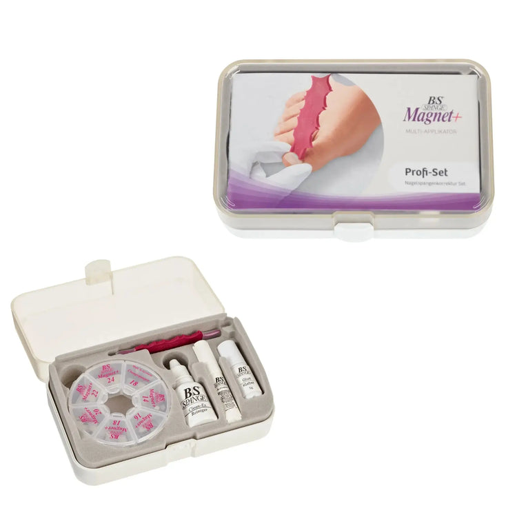 Kit professionnel Orthèses B/S magnet+ Profi Set - 60 languettes - 4 mm - B/S Spange B/S Spange 