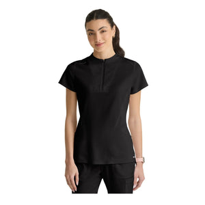 Kristi - High neck zipped tunic - Women - Grey’s Anatomy Stretch Grey’s Anatomy 