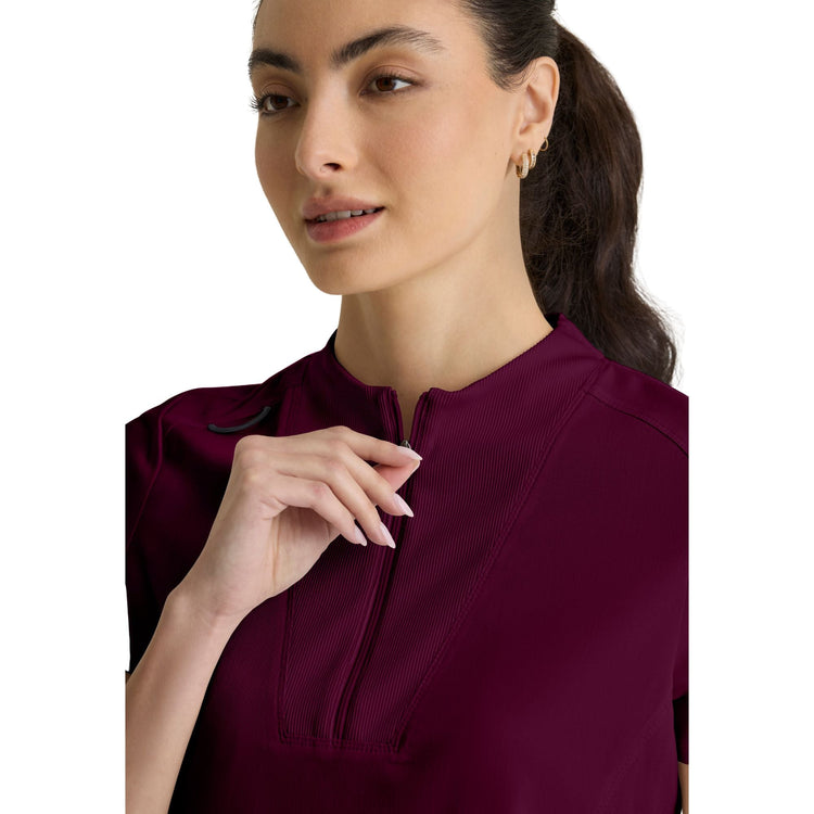 Kristi - Tunique col montant zippé - Femme - Grey’s Anatomy Stretch Grey’s Anatomy 