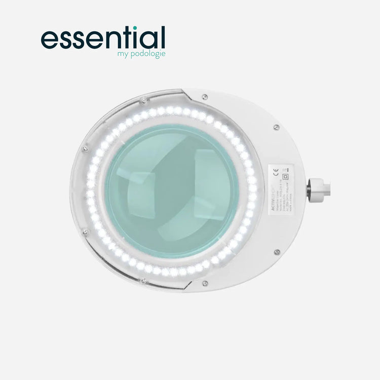 Lampe loupe Elegante 6025 avec trépied - Blanc ou noir - Essential by My Podologie Essential 