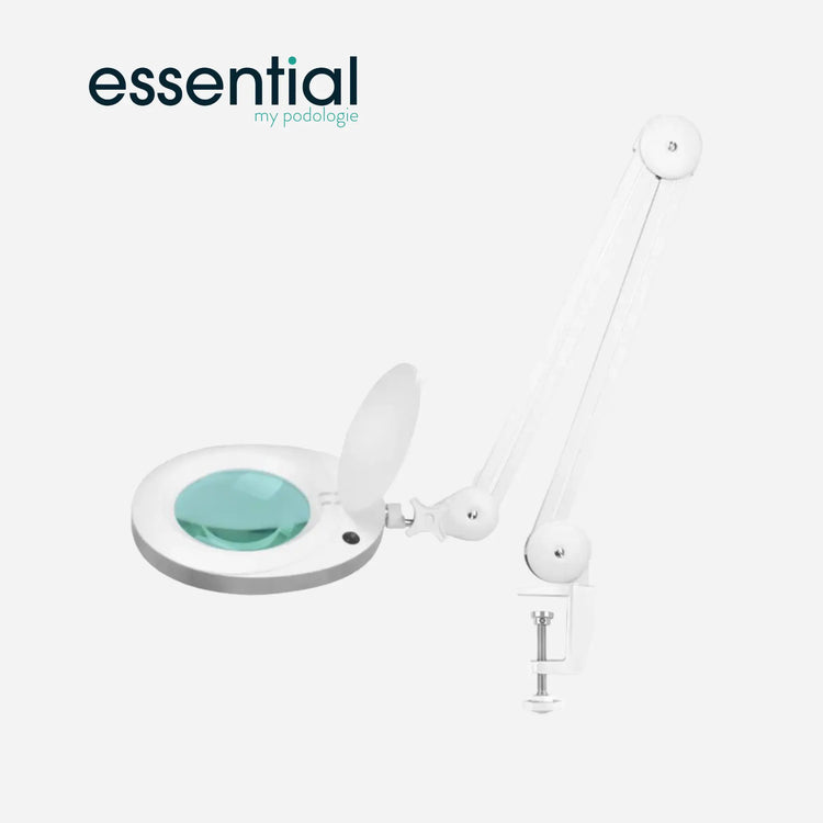 Elegante 6025 magnifying lamp for table - White or black - Essential by My Podologie Essential 