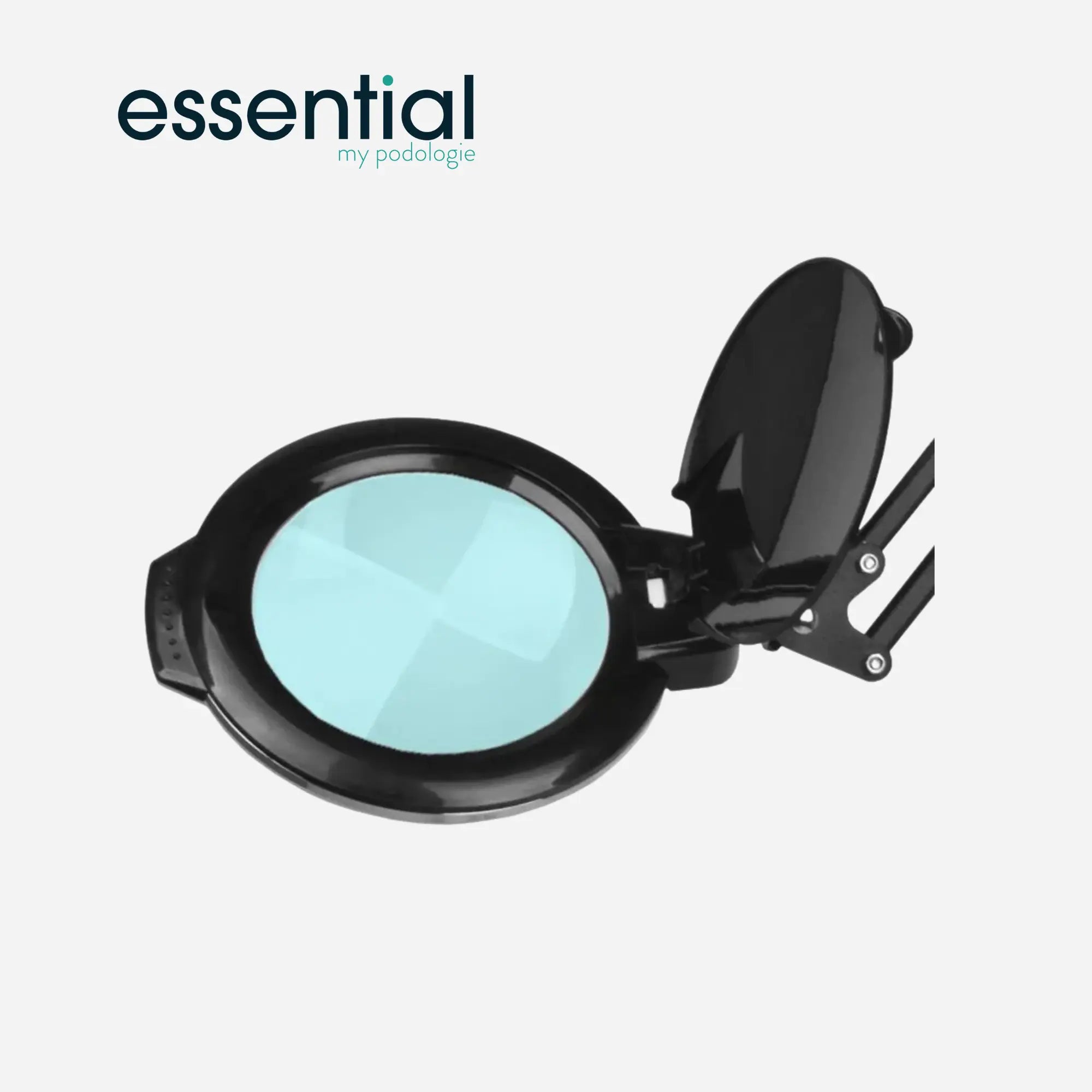 Moonlight 8013/6 LED articulated magnifying lamp for table - White or Black - Essential by My Podologie Activeshop 