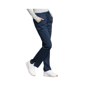 Le Mans - Pantalon droit taille moyenne avec cordon de serrage - Femme - Cherokee Cherokee Authentic Workwear 