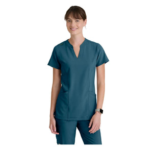 Louisa - Notched collar tunic - Women - Grey’s Anatomy Evolve Grey’s Anatomy 