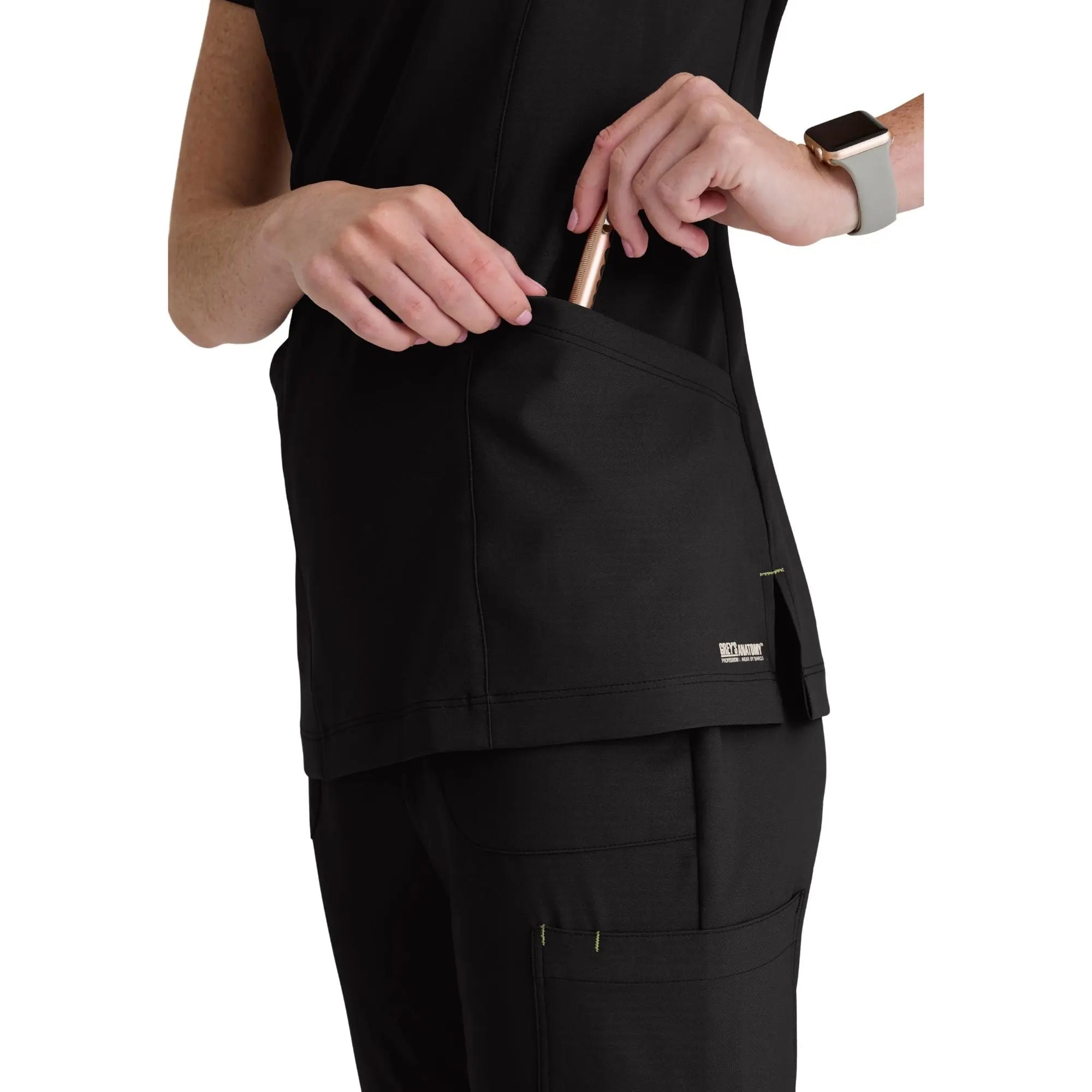 Louisa - Notched collar tunic - Women - Grey’s Anatomy Evolve Grey’s Anatomy 