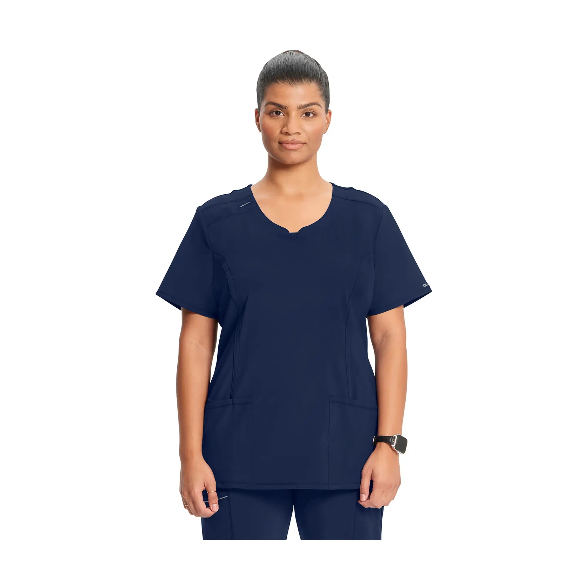 Lyon - Tunique à col rond - Femme - Cherokee Cherokee Medical Uniforms  Bleu-Marine-3XL