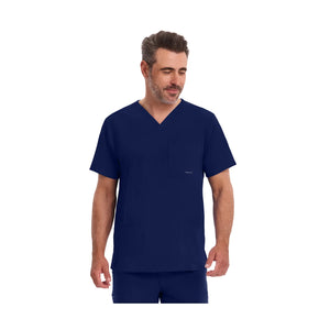 Mathew - Tunique médicale - Col V - Homme - Healing Hands Healing Hands  Bleu Marine / 3XL