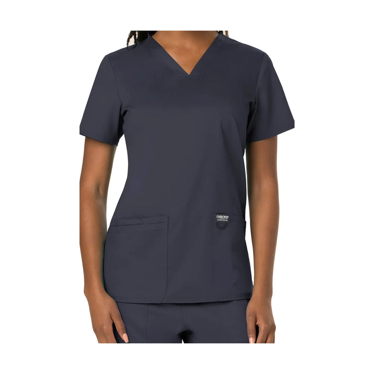 Mérignac - Tunique col en V - Femme - Cherokee Cherokee Authentic Workwear  Anthracite-3XL