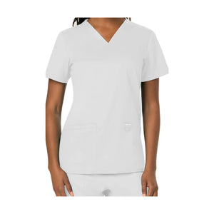 Mérignac - Tunique col en V - Femme - Cherokee Cherokee Authentic Workwear  Blanc-3XL