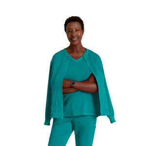 Millie - Veste médicale Zip - Femme - Grey’s Anatomy Stretch Grey’s Anatomy 