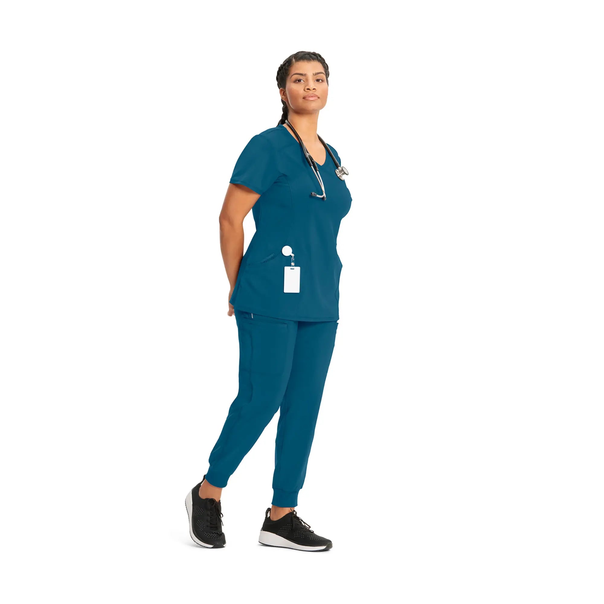 Ondres - Tunique médicale - Cache-coeur - 66 cm - Femme -  Cherokee - Couleur 1 Cherokee Medical Uniforms 