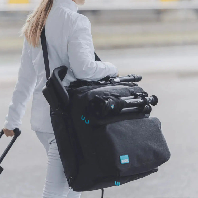 Pack - Sac à dos + Micromoteur Podolog Nova Pro + Lampe Loupe + Chaise Pliante + Repose Pied Ruck 