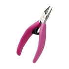 Pince à ongles ergonomique - Fushia - Coupe droite - Mors effilés - 13 cm - Akori