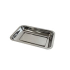 Rectangular stainless steel tray - 6 dimensions