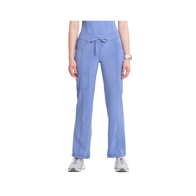 Quimper - Pantalon droit cordon de serrage - Femme - Cherokee Cherokee Medical Uniforms  Bleu-Ciel-3XL