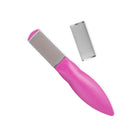 Stainless steel pedicure rasp - 19 cm - Credo