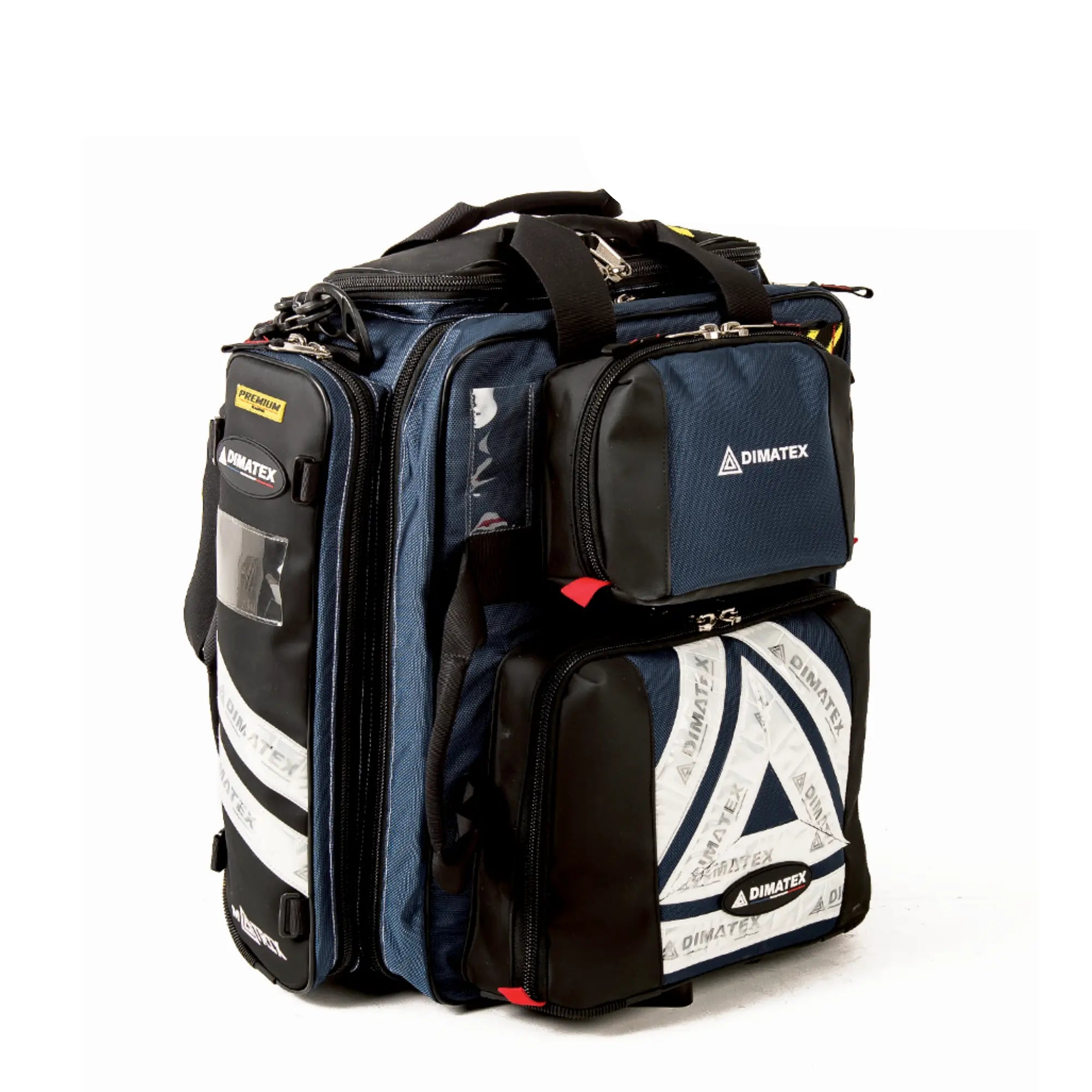 Sac de secours 46 litres MATRIX - Rouge ou bleu - DIMATEX