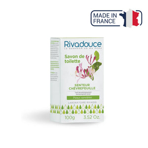 Savon corps chèvrefeuille peaux sensibles - 100g - Rivadouce Rivadouce 