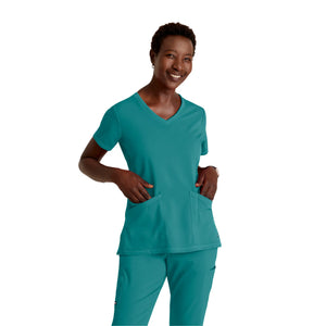 Serena - Tunique col V - Femme - Grey’s Anatomy Stretch Grey’s Anatomy 