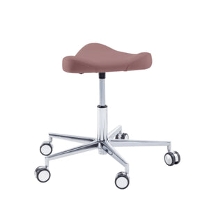 Siège praticien - TRIANGLE - Ruck - Ressort à Gaz Long Ruck  Taupe-Sans-dossier-Sans-matière