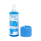 Special computer/television screen cleaning spray with microfiber cloth