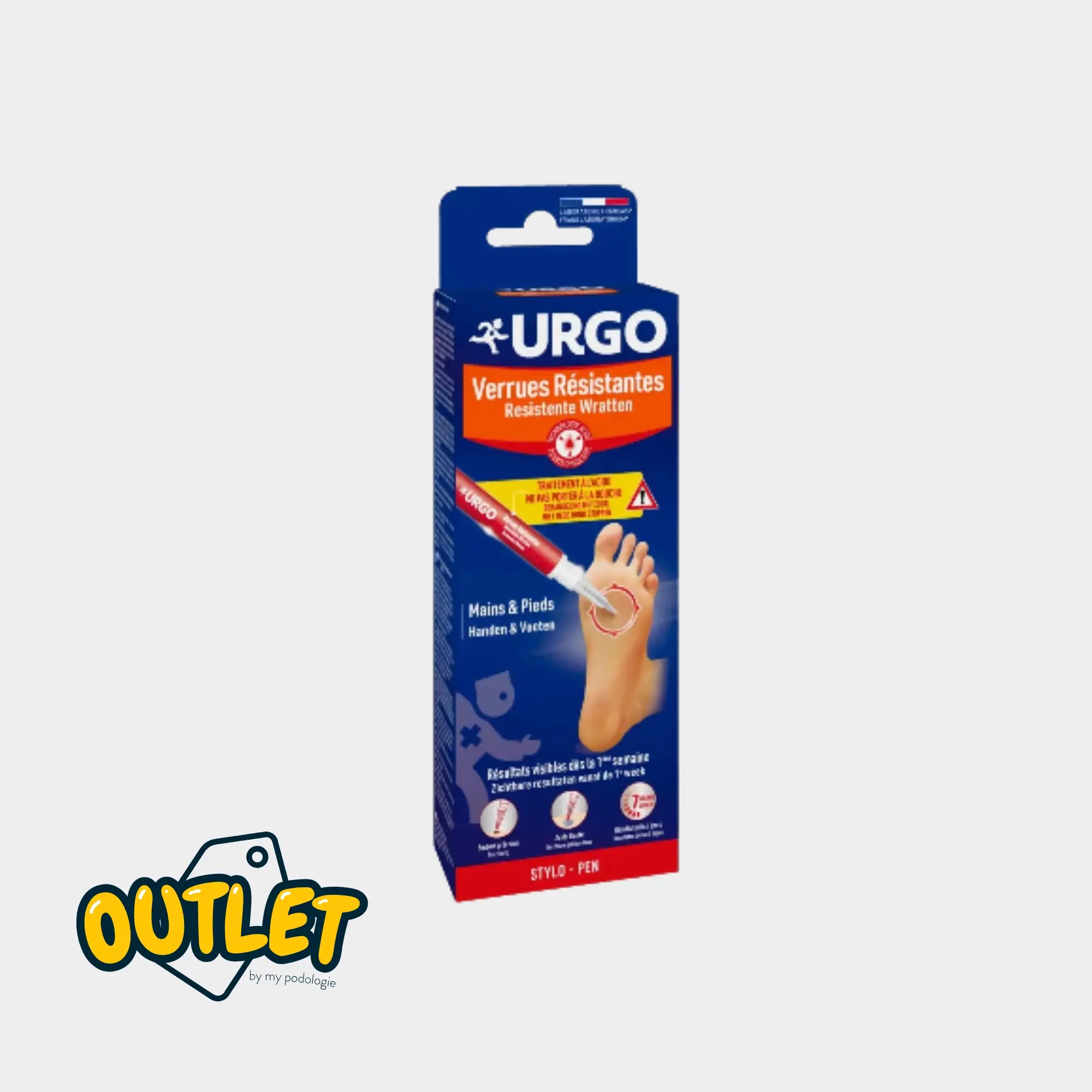 Stylo pour traitement des verrues résistantes - 2 ml - Urgo // Date dépassée Urgo 
